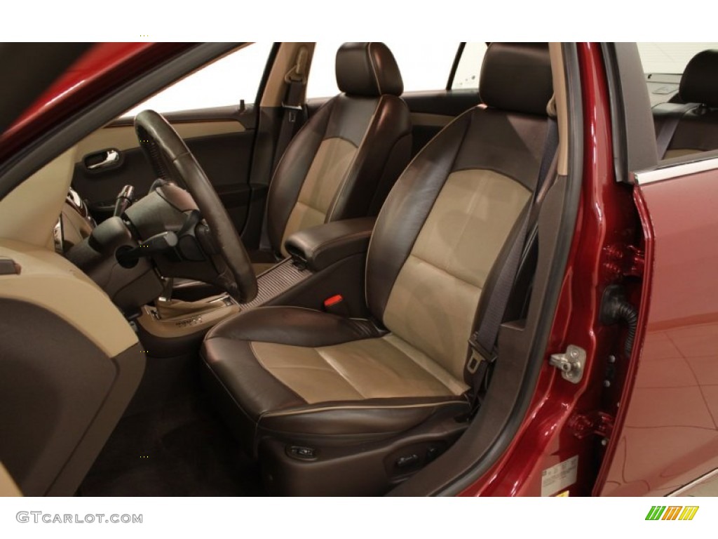 2008 Chevrolet Malibu LTZ Sedan Front Seat Photos