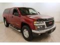 Cherry Red Metallic 2004 GMC Canyon SLE Extended Cab 4x4