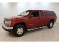 2004 Cherry Red Metallic GMC Canyon SLE Extended Cab 4x4  photo #3