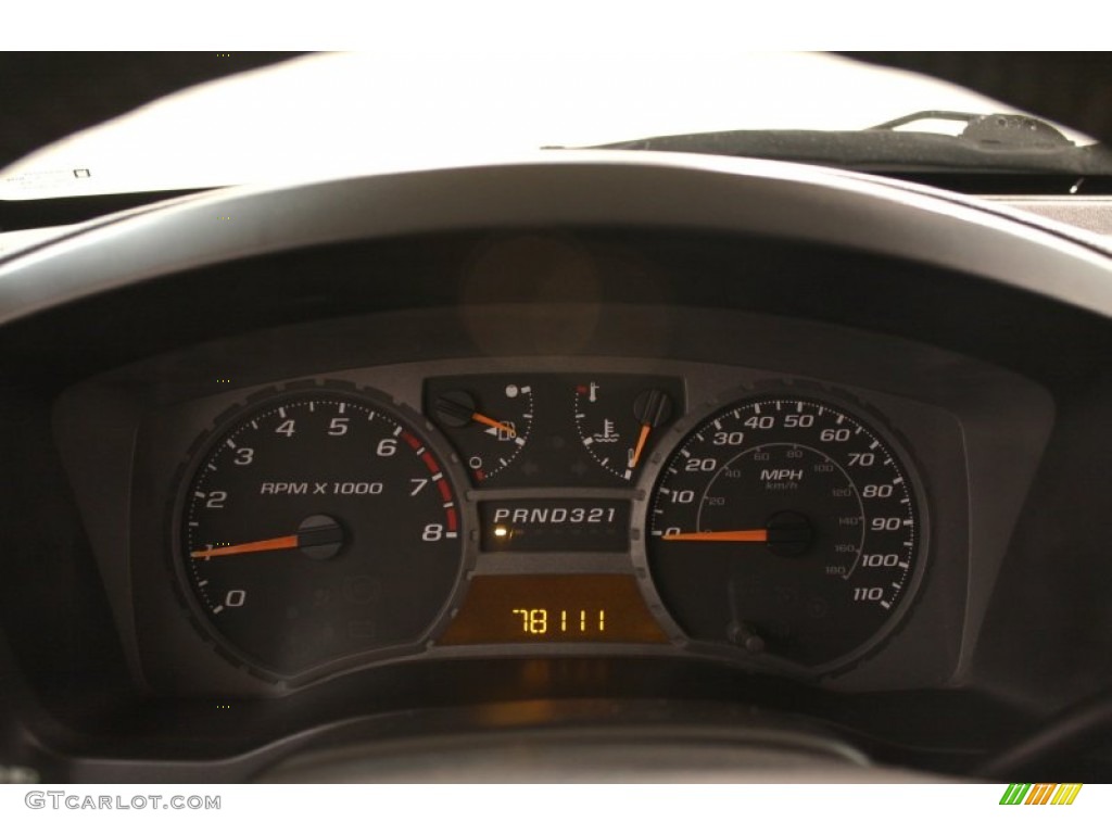 2004 GMC Canyon SLE Extended Cab 4x4 Gauges Photos