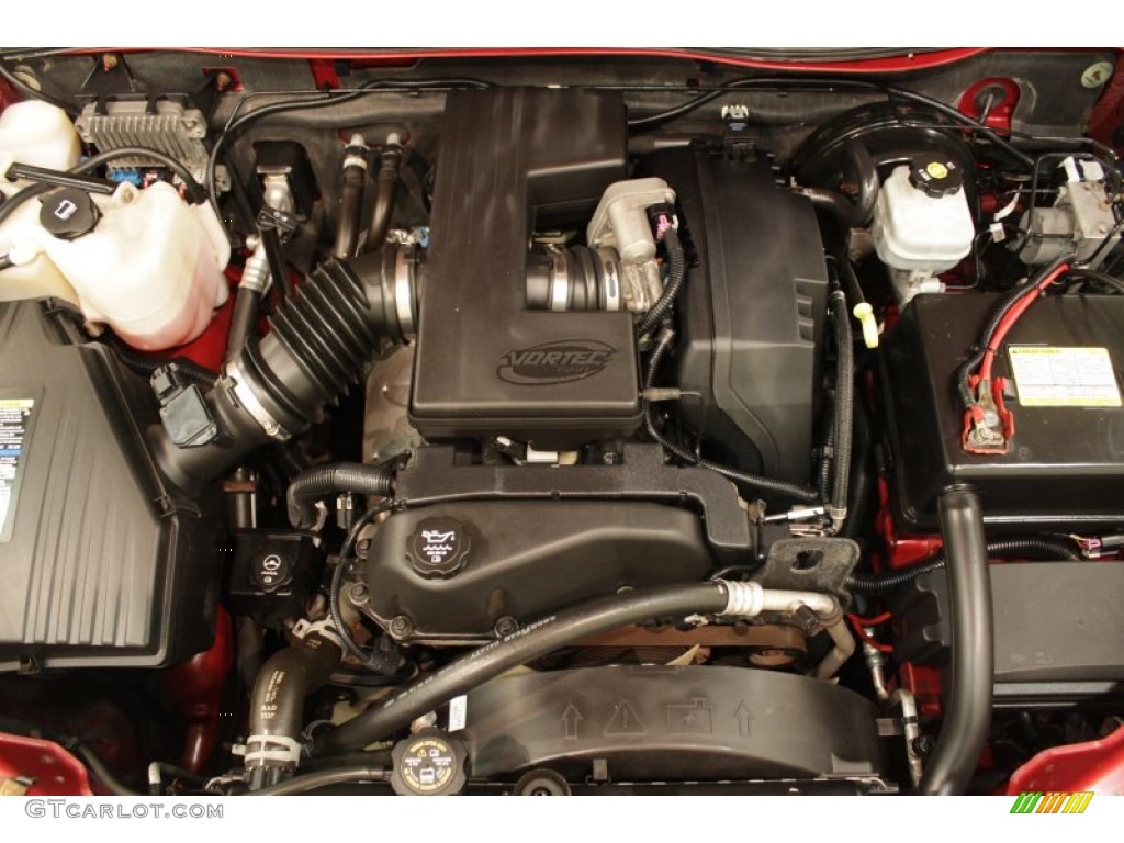 2004 GMC Canyon SLE Extended Cab 4x4 Engine Photos