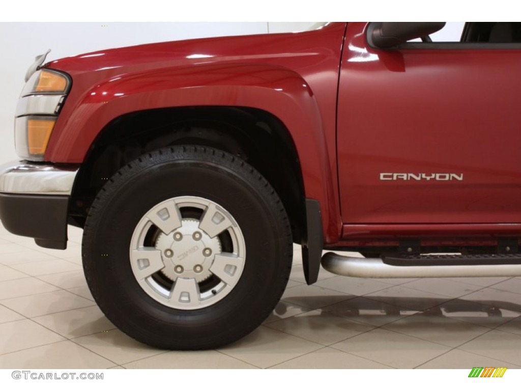 2004 GMC Canyon SLE Extended Cab 4x4 Wheel Photos