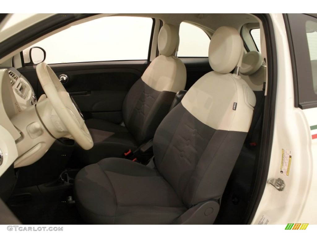 2012 Fiat 500 Pop Front Seat Photo #73908197
