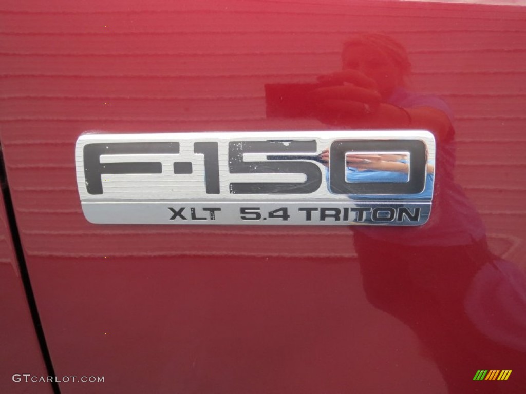 2005 F150 XLT SuperCrew - Dark Toreador Red Metallic / Medium Flint Grey photo #15