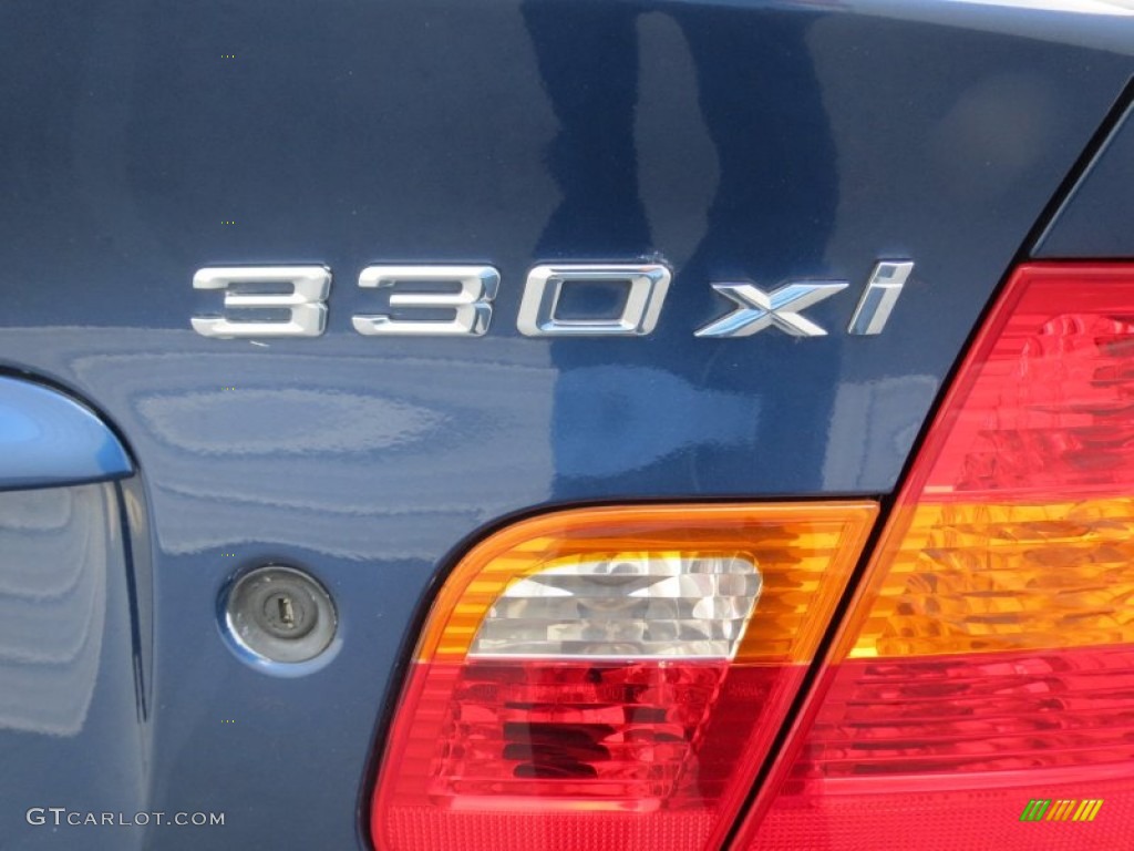 2003 3 Series 330xi Sedan - Mystic Blue Metallic / Sand photo #18
