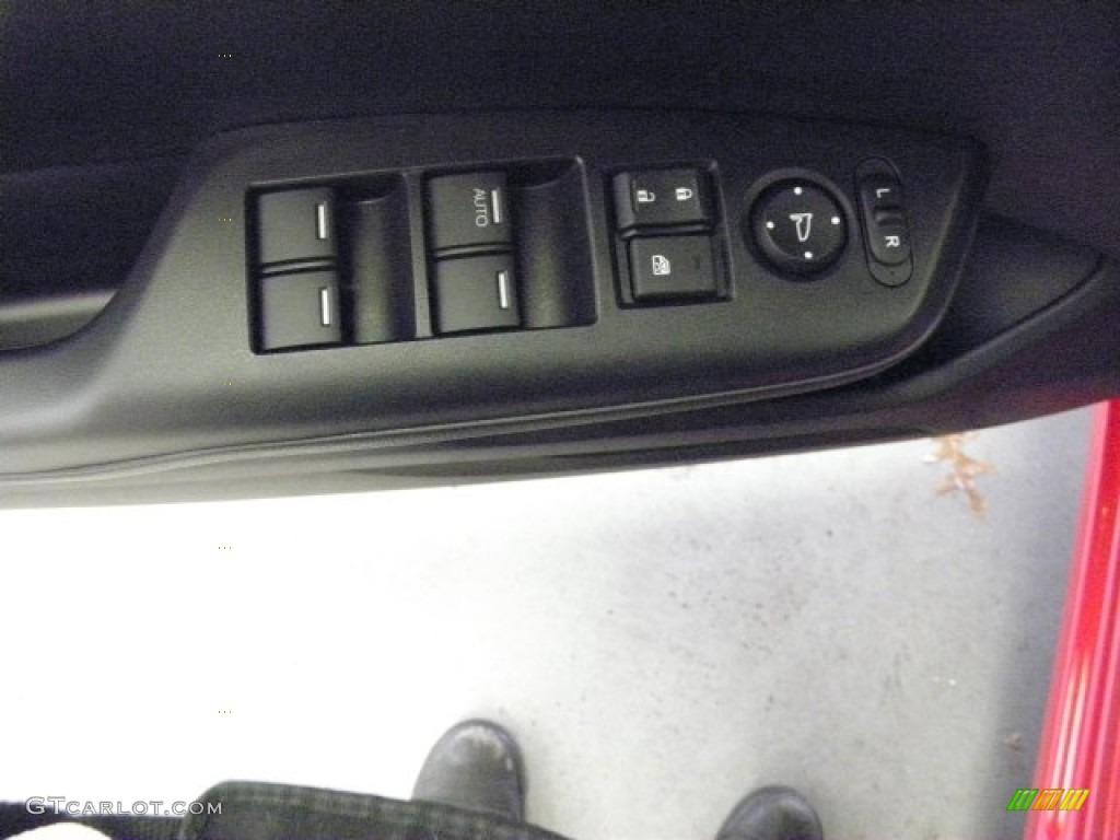 2012 Civic Si Sedan - Rallye Red / Black photo #10