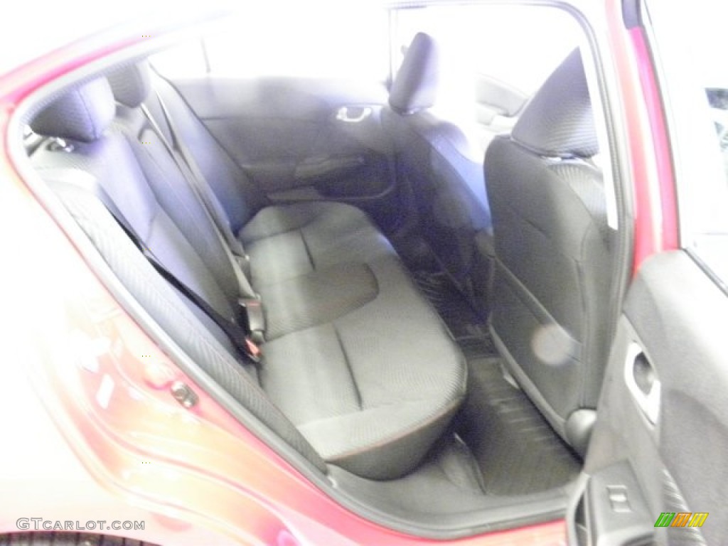 2012 Civic Si Sedan - Rallye Red / Black photo #19
