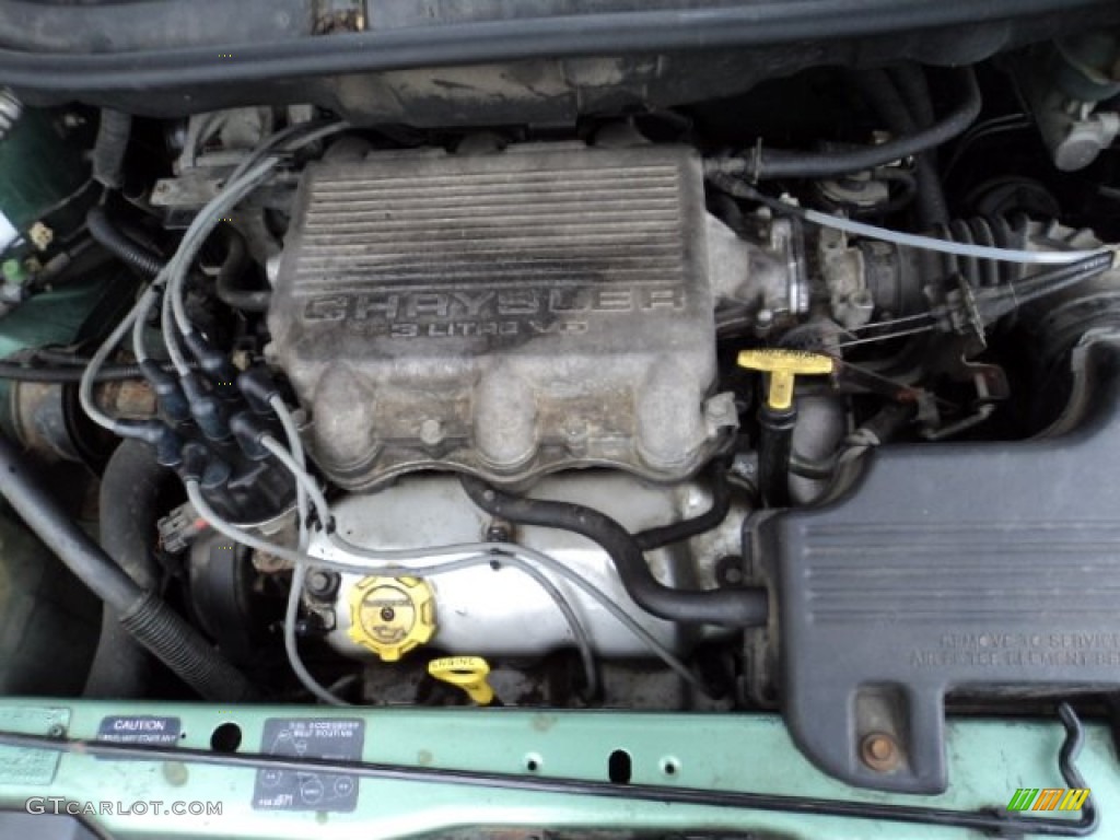 1998 Grand Caravan  - Alpine Green Pearl / Slate Gray photo #9