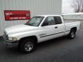 1999 Bright White Dodge Ram 1500 SLT Extended Cab  photo #1