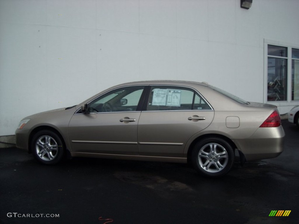 2006 Accord EX-L Sedan - Desert Mist Metallic / Ivory photo #11