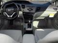 2012 Alabaster Silver Metallic Honda Civic EX Sedan  photo #4