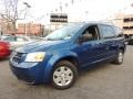 Deep Water Blue Pearl Coat 2010 Dodge Grand Caravan SE Exterior