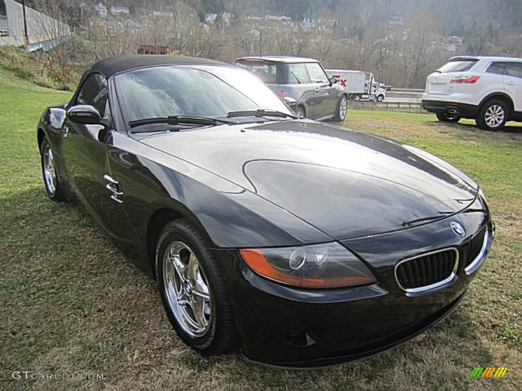 Jet Black 2003 BMW Z4 2.5i Roadster Exterior Photo #73912127