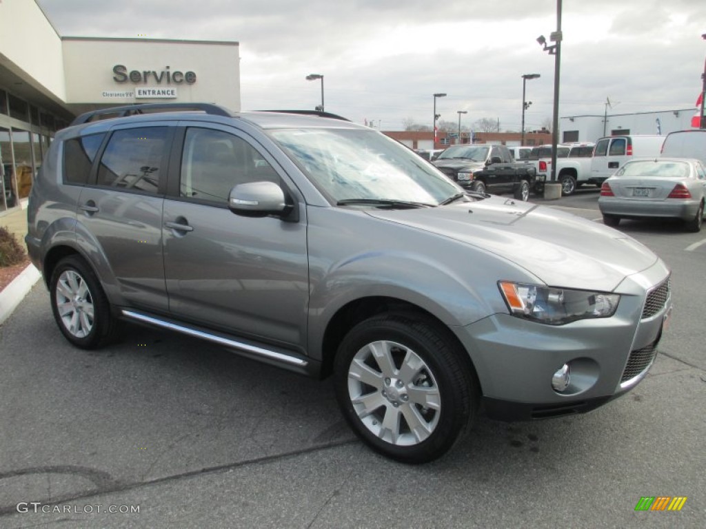 Mercury Gray Pearl 2013 Mitsubishi Outlander SE AWD Exterior Photo #73912641