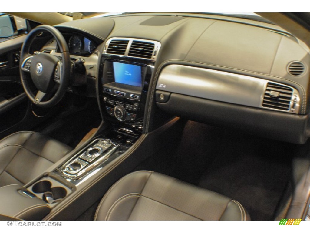 2012 Jaguar XK XKR Convertible Warm Charcoal/Warm Charcoal Dashboard Photo #73912919