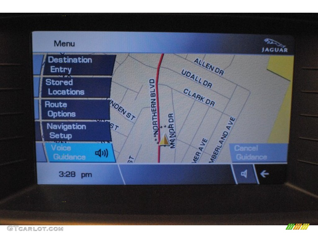 2012 Jaguar XK XKR Convertible Navigation Photo #73912979