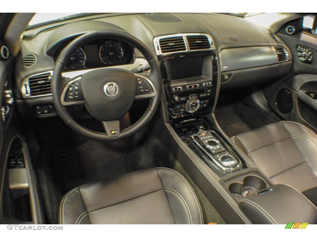 Warm Charcoal/Warm Charcoal Interior 2012 Jaguar XK XKR Convertible Photo #73913005