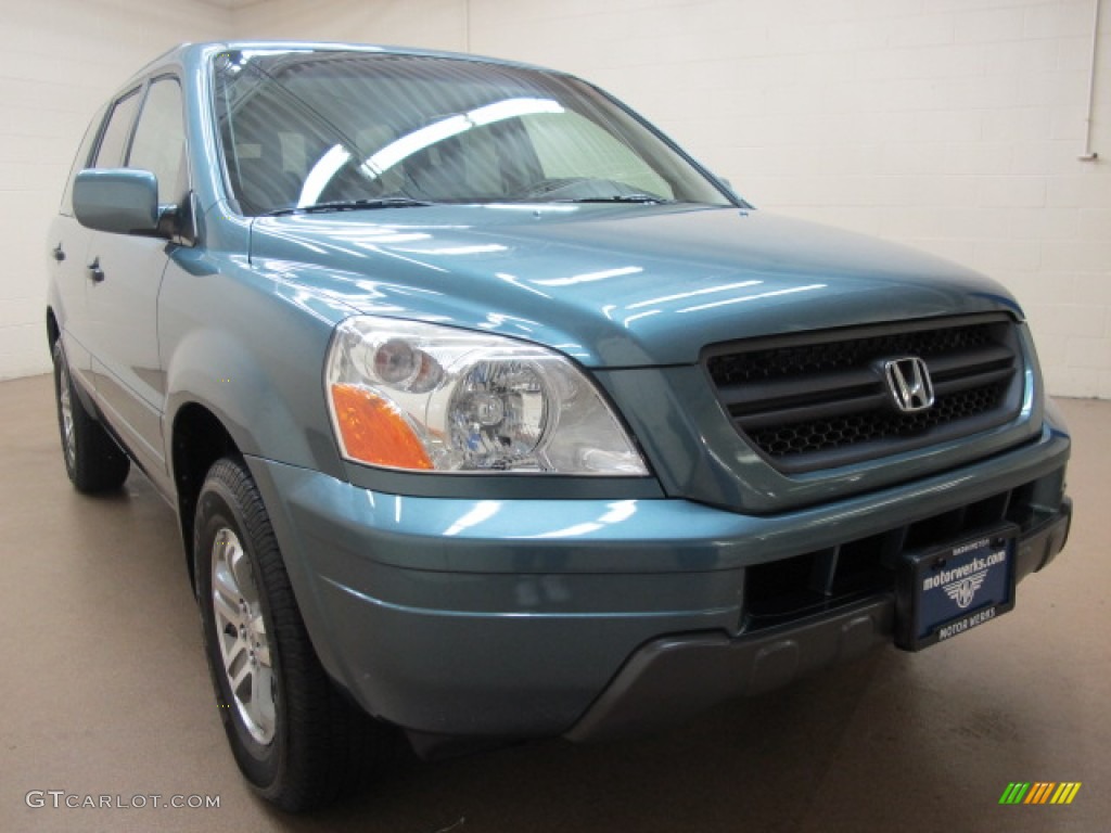 Steel Blue Metallic Honda Pilot