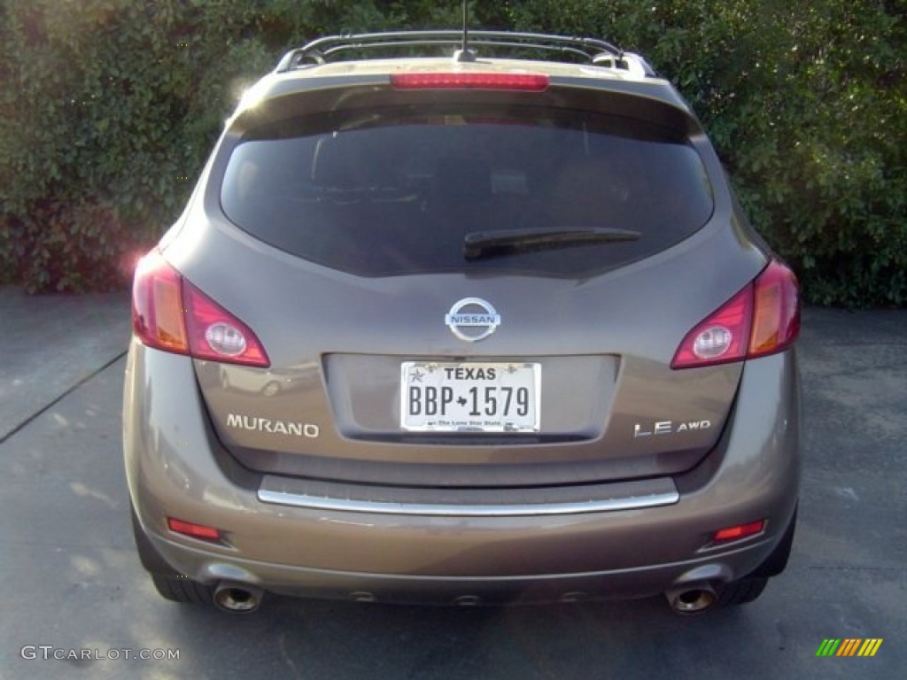 2010 Murano LE AWD - Tinted Bronze Metallic / Beige photo #2