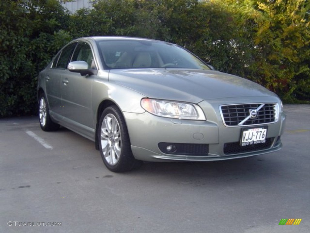 2007 S80 3.2 - Willow Green Metallic / Sandstone Beige photo #1