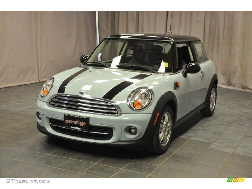 2013 Cooper Hardtop - Ice Blue / Carbon Black photo #1