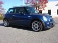 2003 Indi Blue Metallic Mini Cooper S Hardtop  photo #2