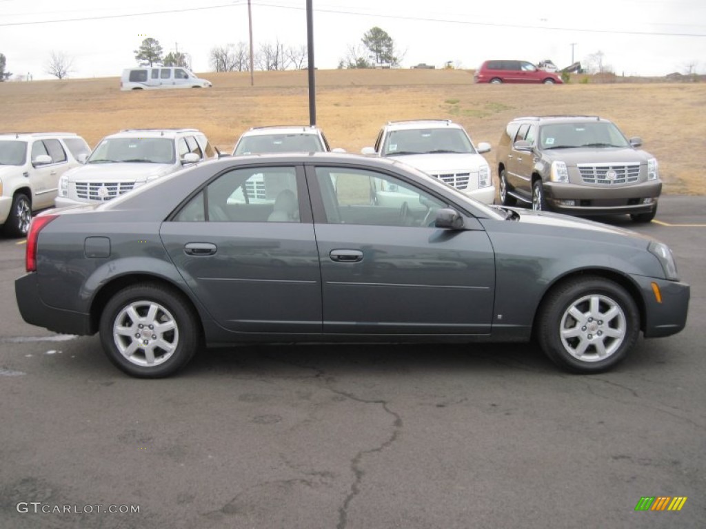 Thunder Gray Chromaflair 2007 Cadillac CTS Sedan Exterior Photo #73916212