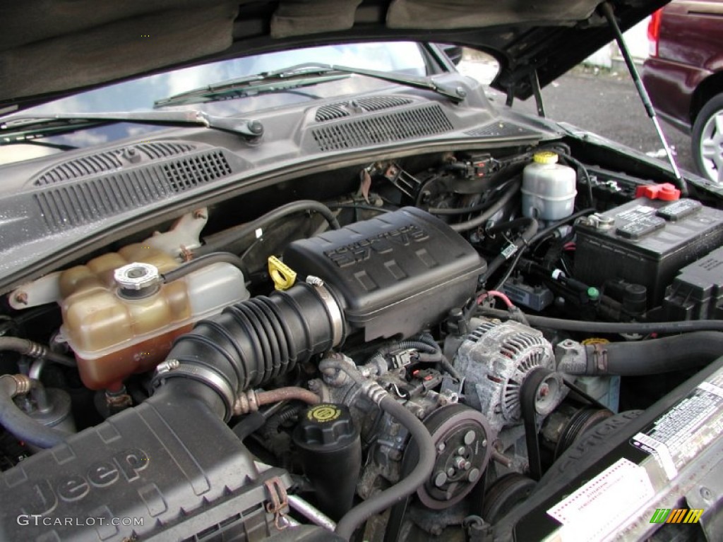 2003 Jeep Liberty Sport 4x4 3.7 Liter SOHC 12-Valve Powertech V6 Engine Photo #73916534