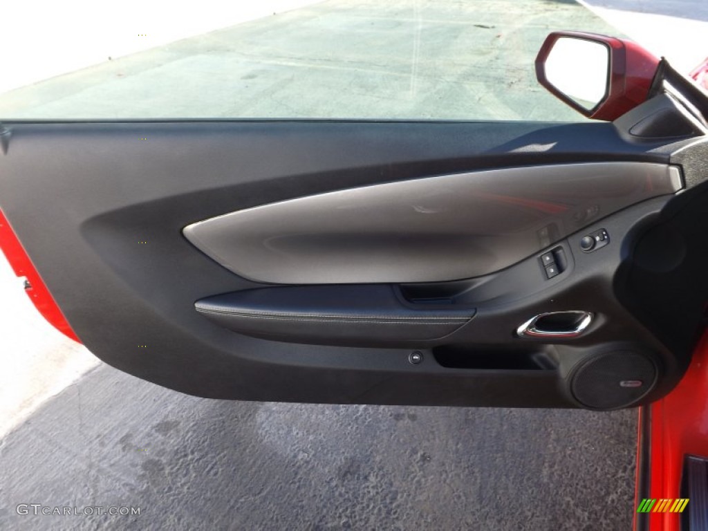2011 Chevrolet Camaro SS/RS Coupe Black Door Panel Photo #73916630