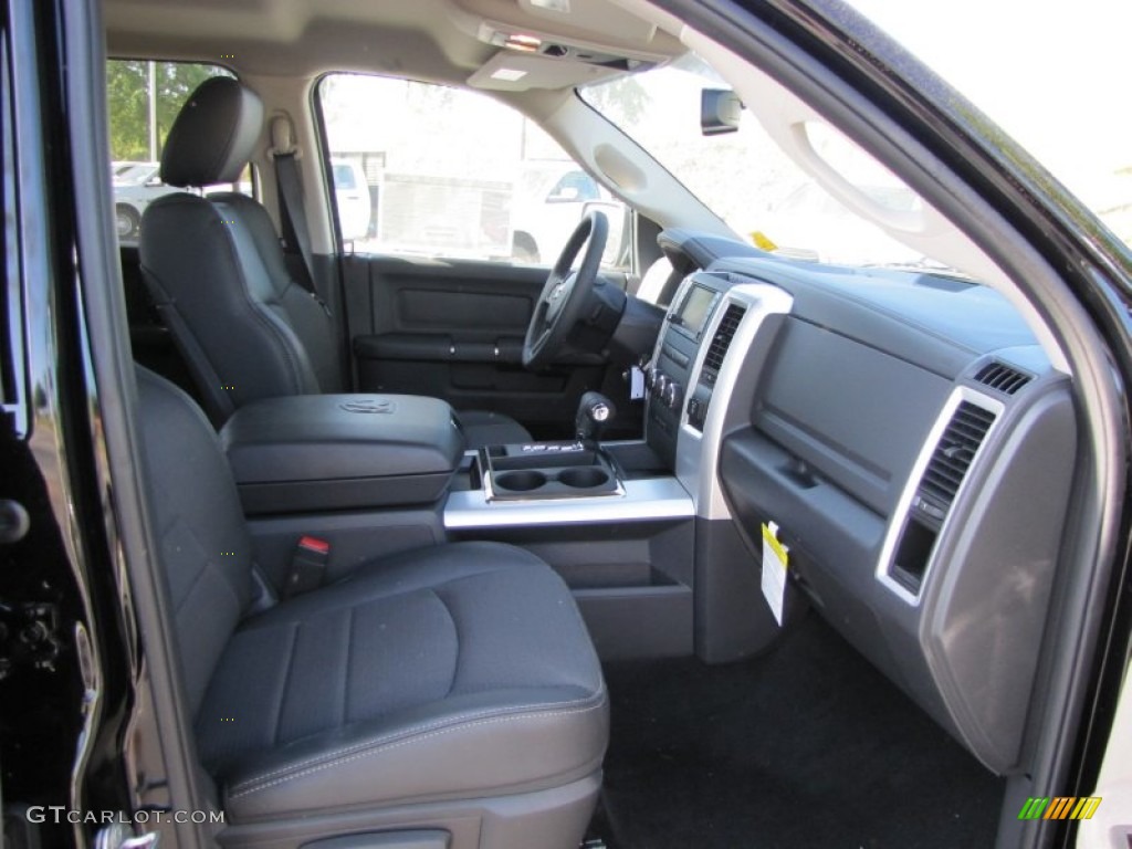 2012 Ram 1500 Sport Crew Cab - Black / Dark Slate Gray photo #9