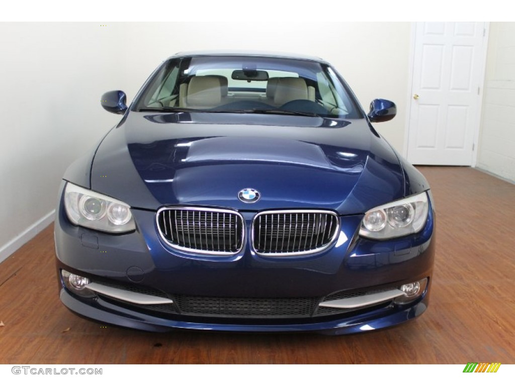 2011 3 Series 335i Convertible - Deep Sea Blue Metallic / Cream Beige photo #13