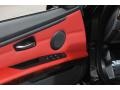 Coral Red/Black Dakota Leather Controls Photo for 2010 BMW 3 Series #73919234