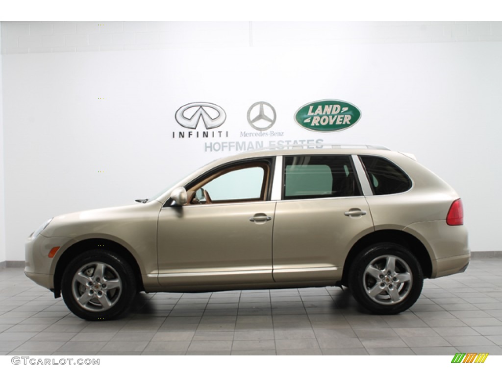 2006 Cayenne S - Prosecco Metallic / Havanna/Sand Beige photo #2