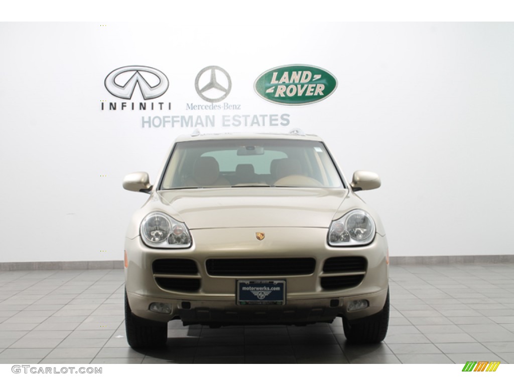 2006 Cayenne S - Prosecco Metallic / Havanna/Sand Beige photo #3