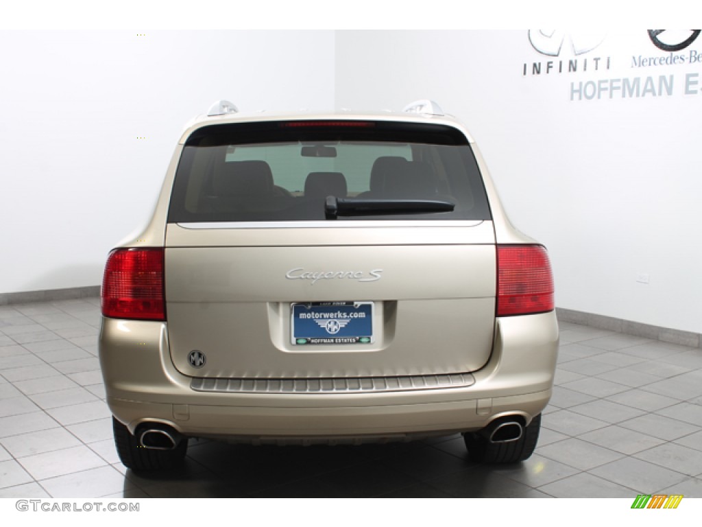 2006 Cayenne S - Prosecco Metallic / Havanna/Sand Beige photo #4