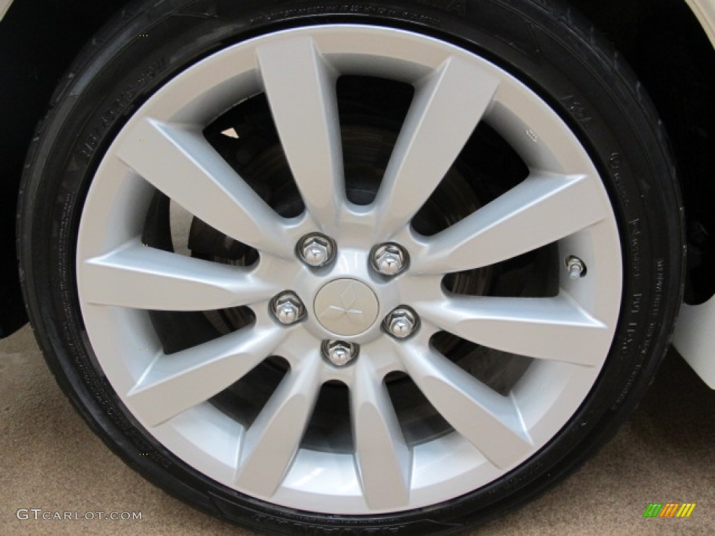 2010 Mitsubishi Lancer Sportback RALLIART AWD Wheel Photo #73920425