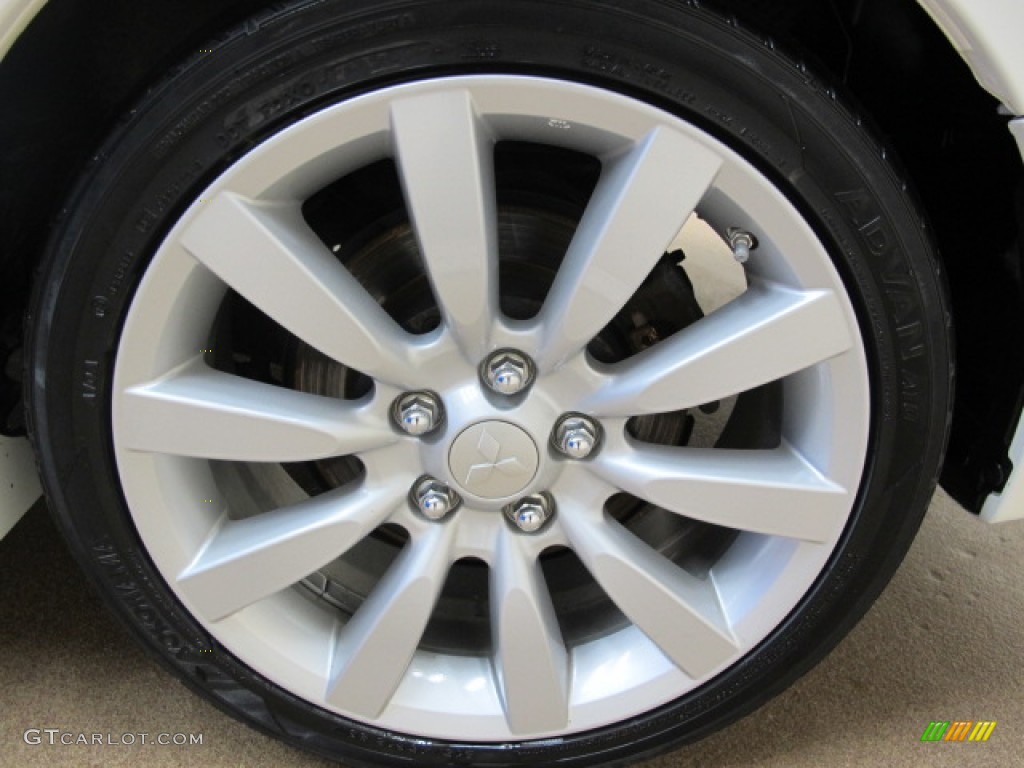 2010 Mitsubishi Lancer Sportback RALLIART AWD Wheel Photo #73920464