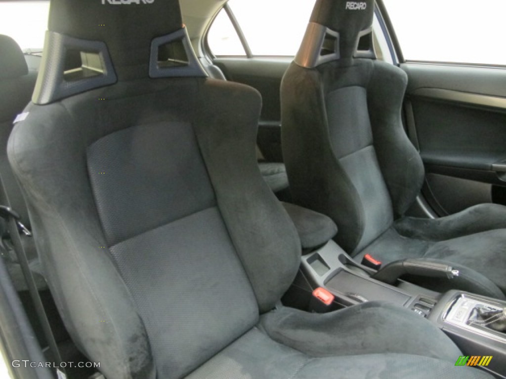 Black Interior 2010 Mitsubishi Lancer Sportback RALLIART AWD Photo #73920473