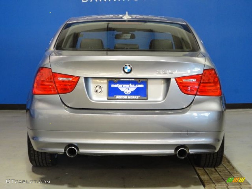 2011 3 Series 335i xDrive Sedan - Space Gray Metallic / Black photo #6