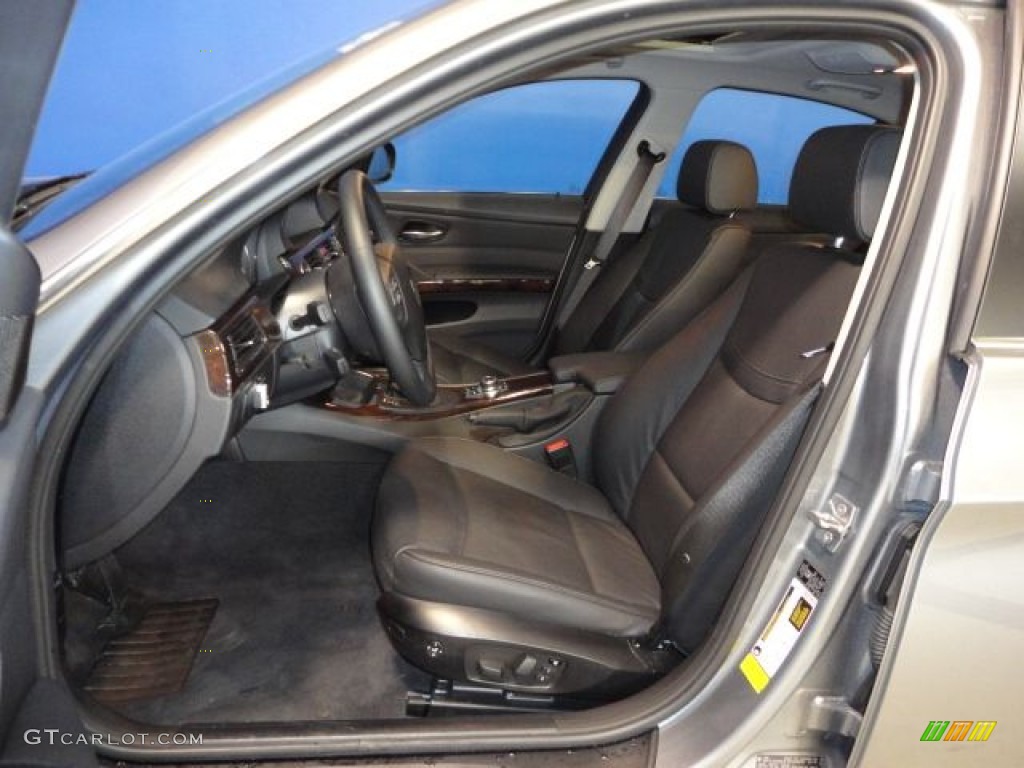 2011 3 Series 335i xDrive Sedan - Space Gray Metallic / Black photo #10
