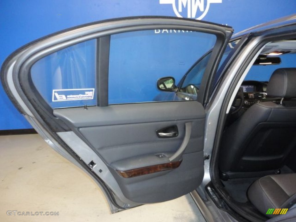 2011 3 Series 335i xDrive Sedan - Space Gray Metallic / Black photo #15