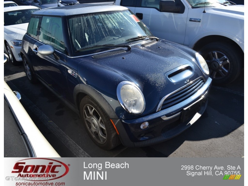 2006 Cooper S Hardtop - Space Blue Metallic / Panther Black photo #1