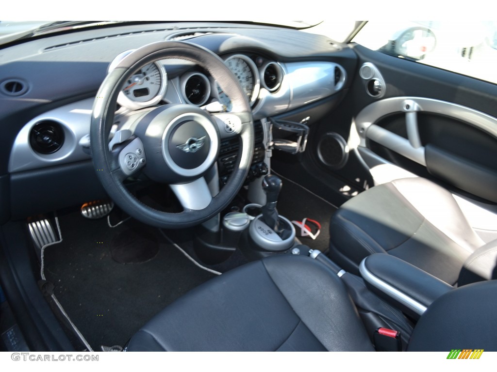 2006 Cooper S Hardtop - Space Blue Metallic / Panther Black photo #4