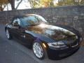 2006 Jet Black BMW Z4 3.0i Roadster  photo #14