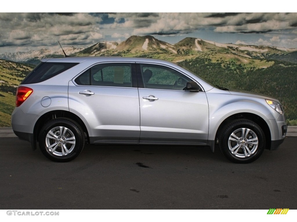 Silver Ice Metallic 2011 Chevrolet Equinox LS Exterior Photo #73923156