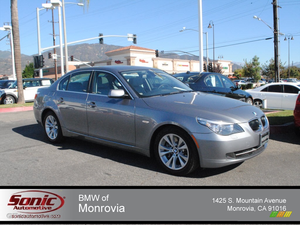 2010 5 Series 535i Sedan - Space Grey Metallic / Gray photo #1