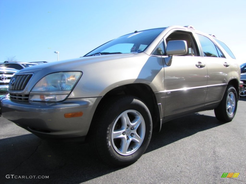 Burnished Gold Metallic Lexus RX