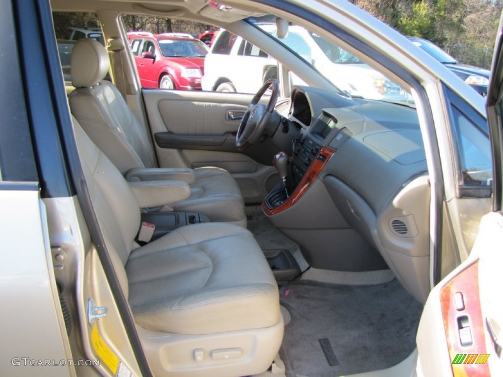 2002 RX 300 AWD - Burnished Gold Metallic / Ivory photo #11