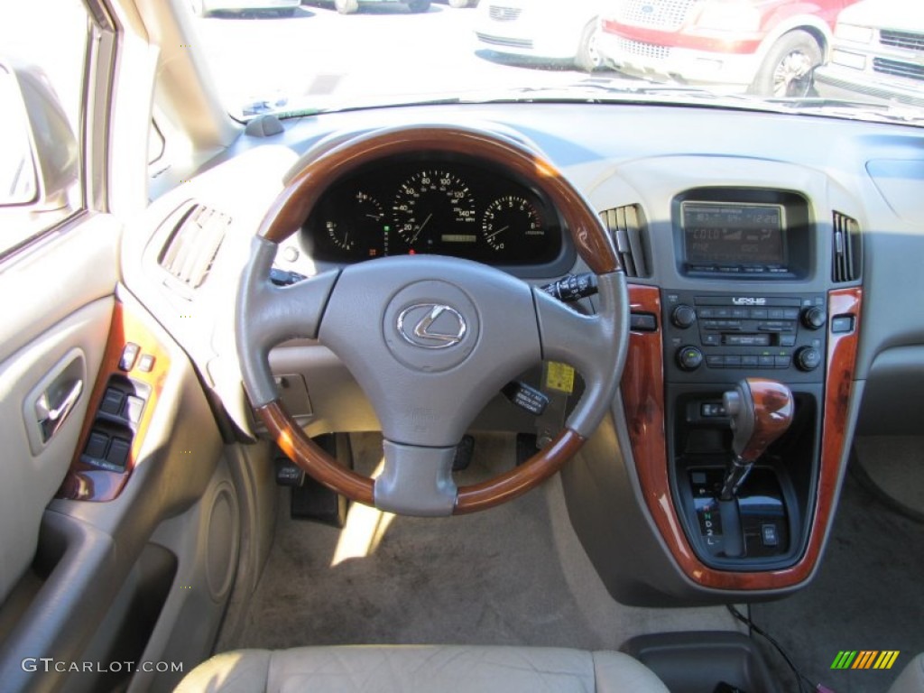 2002 RX 300 AWD - Burnished Gold Metallic / Ivory photo #13