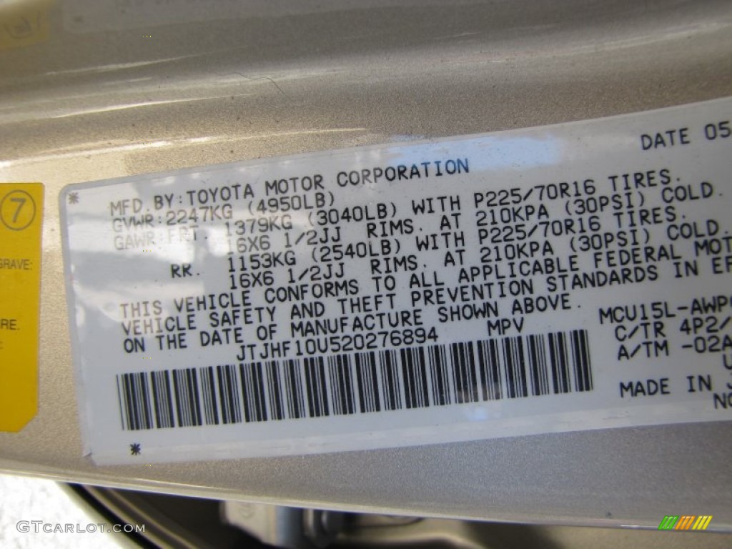 2002 RX 300 AWD - Burnished Gold Metallic / Ivory photo #16